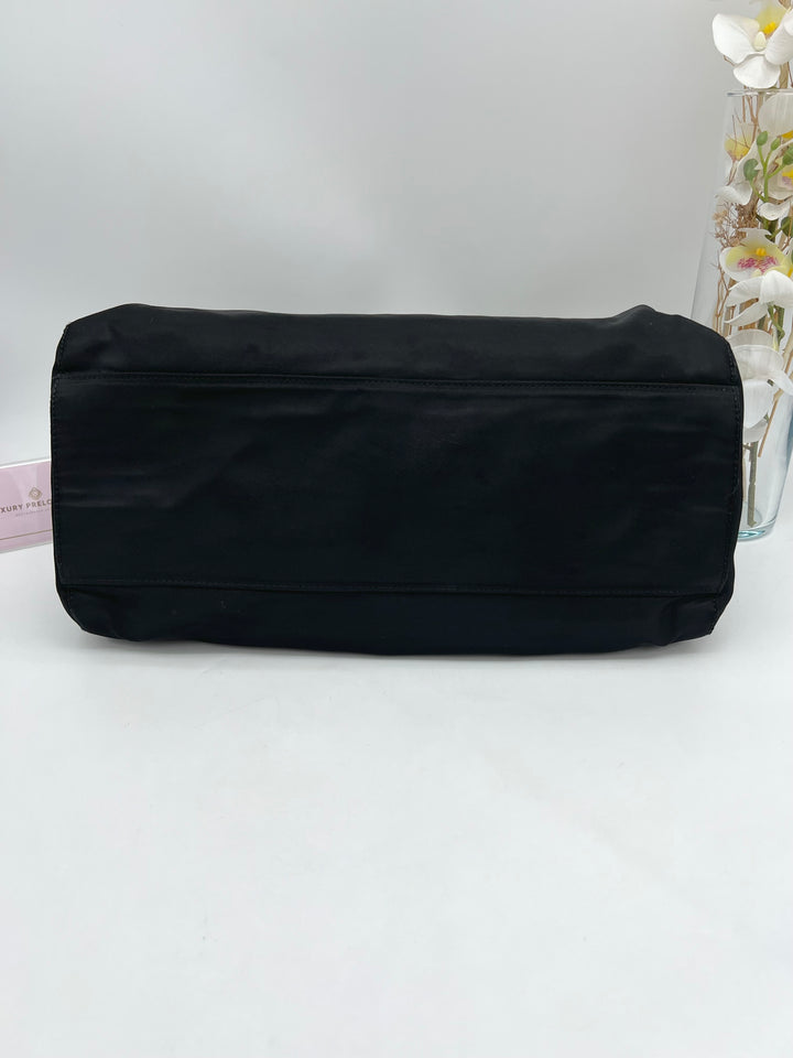 PRADA NYLON QUILTED CHAIN