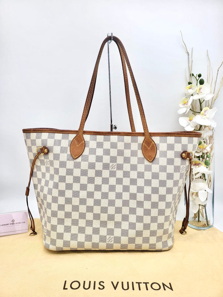 LOUIS VUITTON NEVERFULL MM AZUR