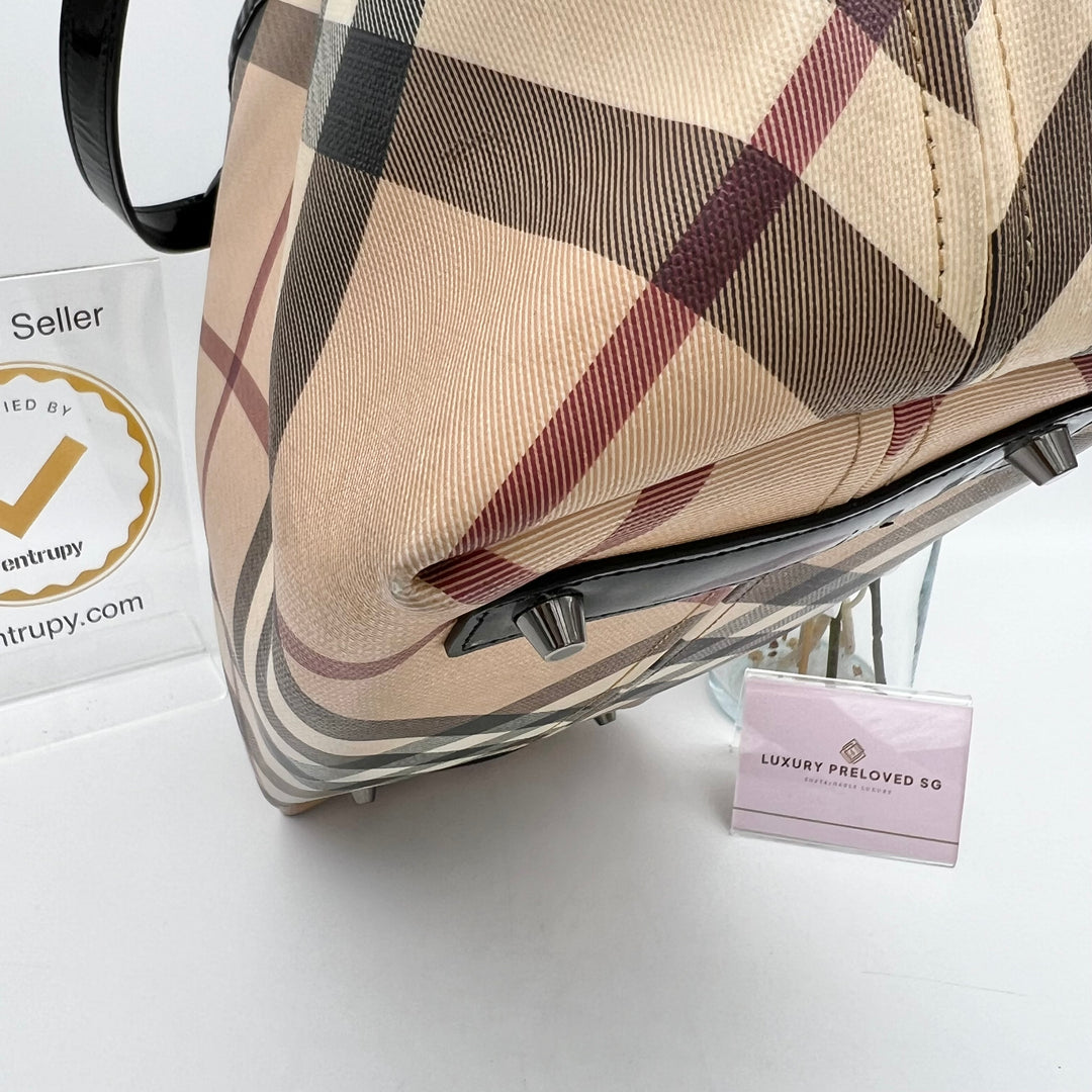 BURBERRY SUPERNOVA TOTE PVC