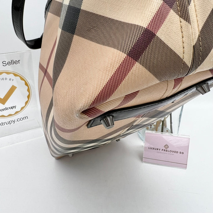 BURBERRY SUPERNOVA TOTE PVC