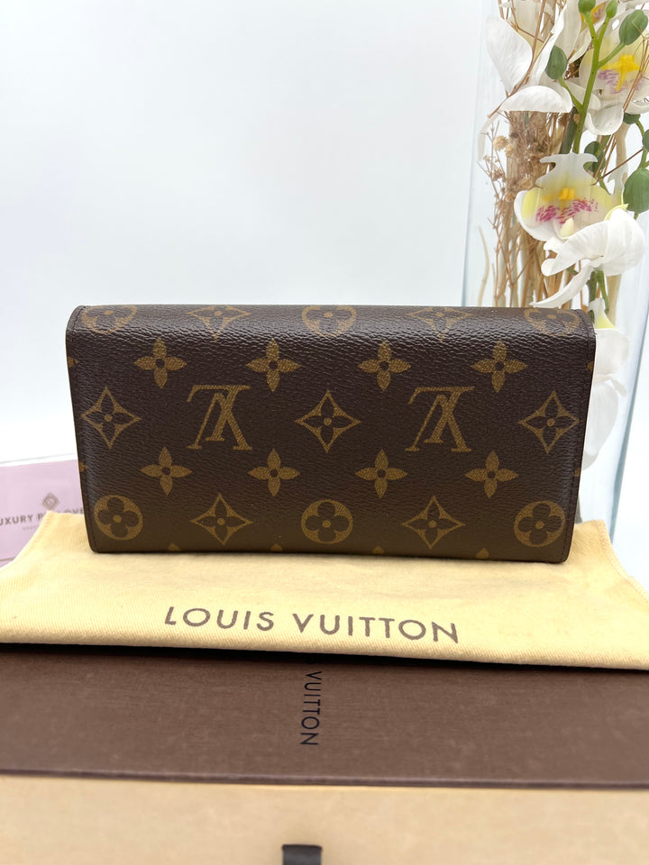 LOUIS VUITTON SARAH WALLET MONOGRAM