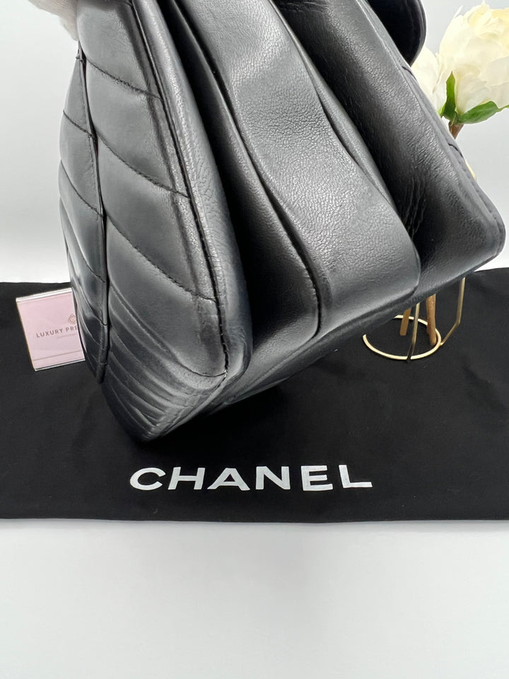 CHANEL TRENDY CHEVRON LAMBSKIN NO.25