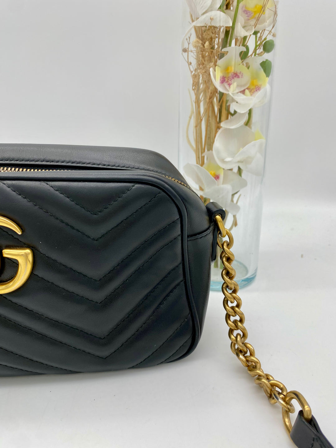 GUCCI MARMONT CAMERA QUILTED SMALL