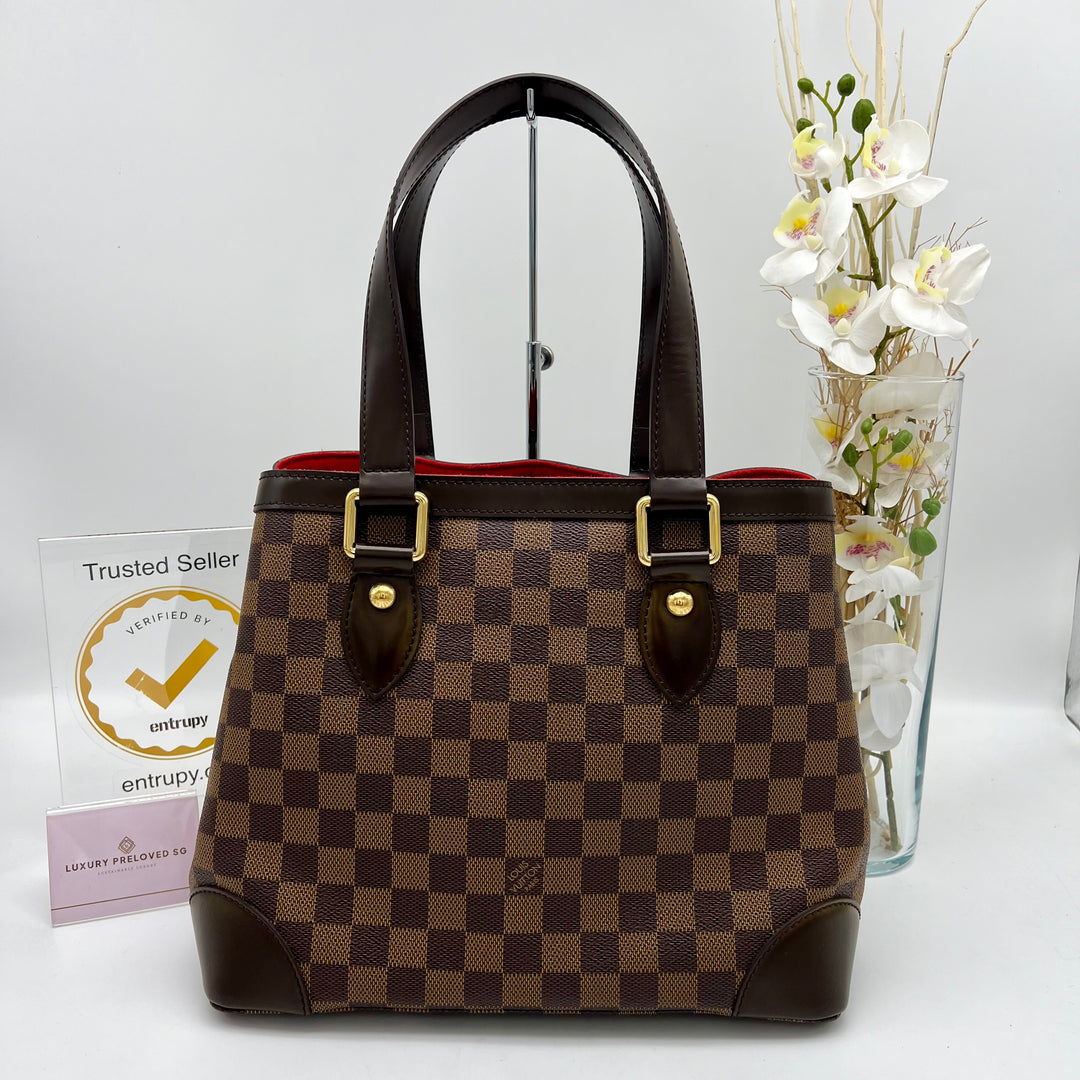 LOUIS VUITTON HAMPSTEAD PM DAMIER EBENE