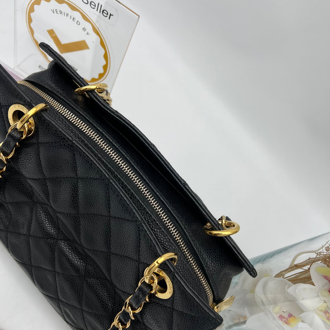 CHANEL CAVIAR PETIT TIMELESS TOTE PTT