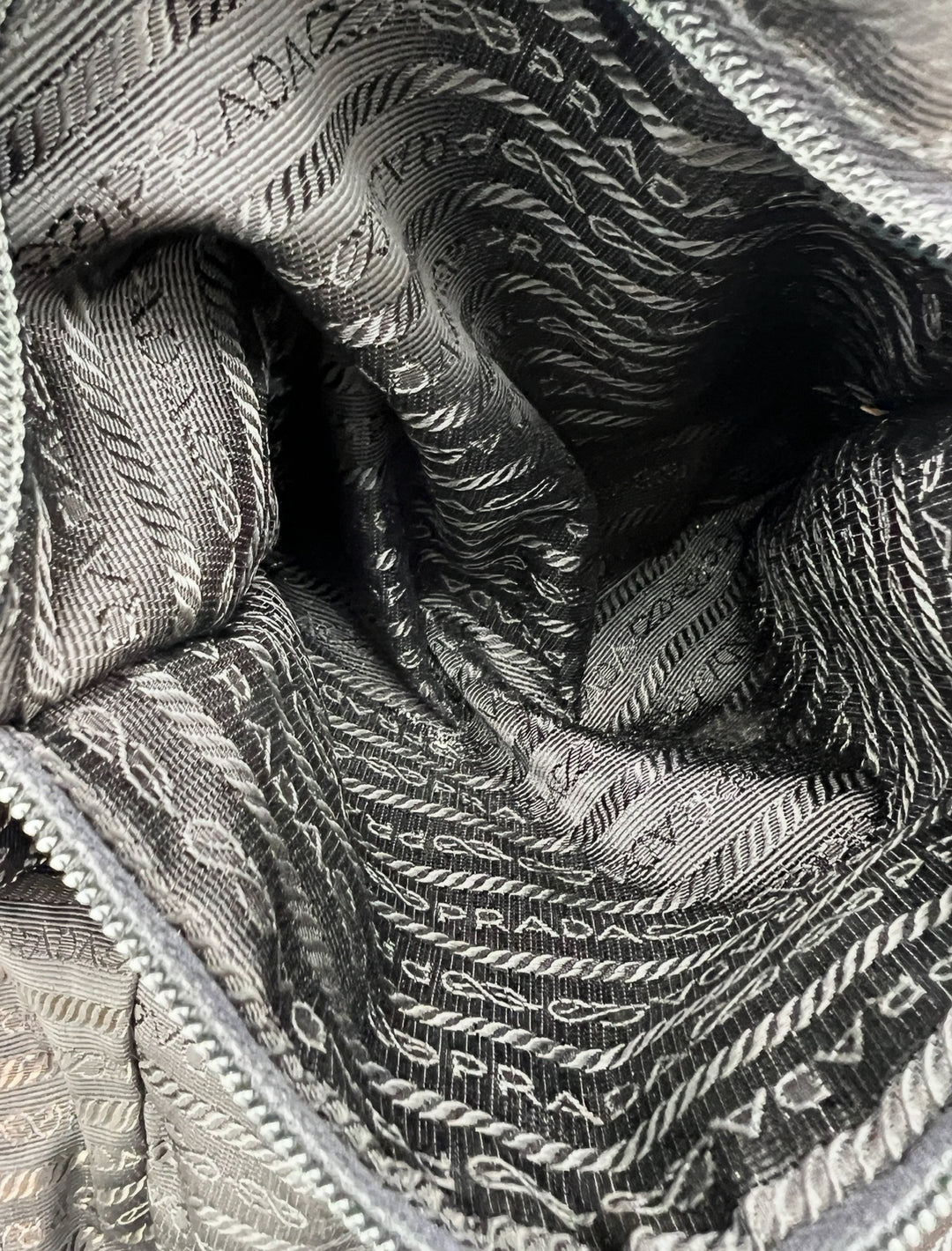 PRADA NYLON QUILTED CHAIN