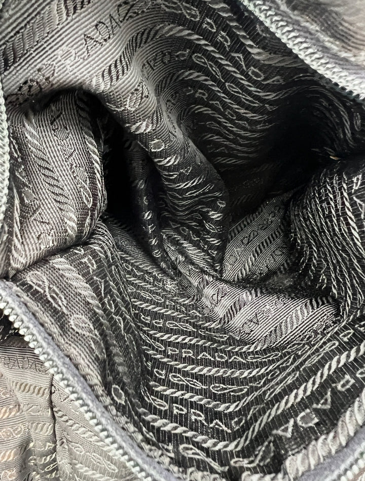 PRADA NYLON QUILTED CHAIN