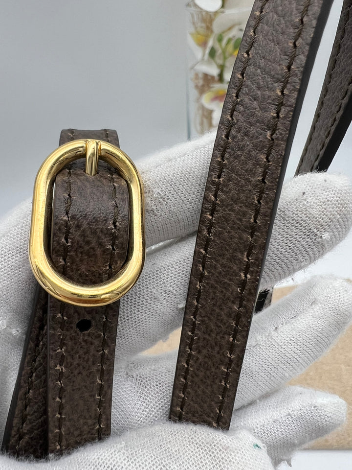 GUCCI PVC OPHIDIA SHOULDER BAG (NEW VERSION )