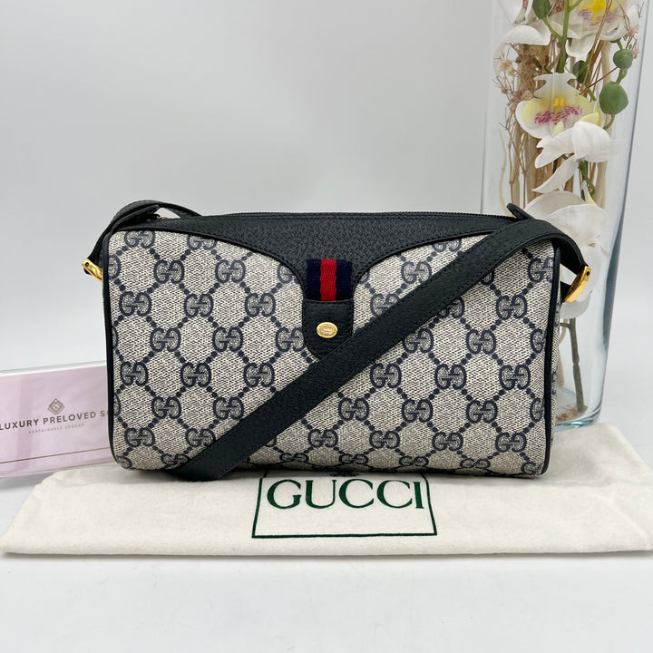 GUCCI VINTAGE OPHIDIA SLING BAG PVC