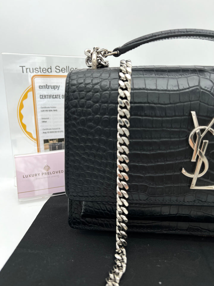 YVES SAINT LAURENT SUNSET CHAIN SHOULDER BAG