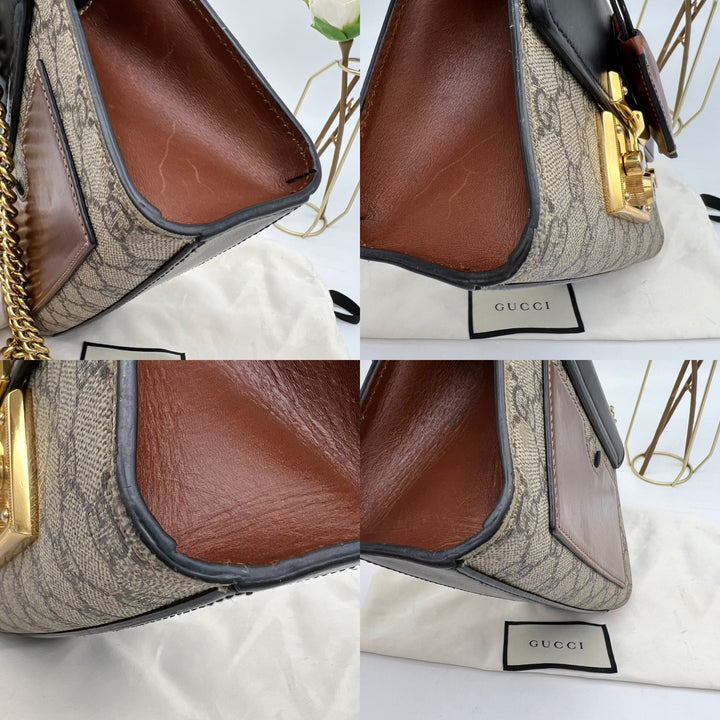 GUCCI PADLOCK GG SUPREME SMALL BAG