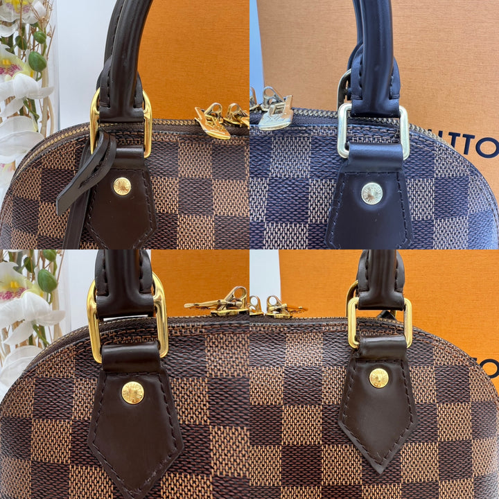 LOUIS VUITTON ALMA BB DAMIER EBENE