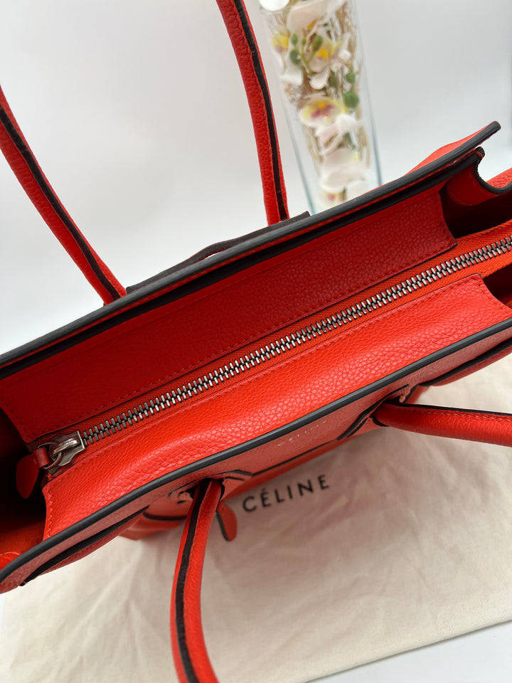 CELINE MICRO LUGGAGE TOTE BAG