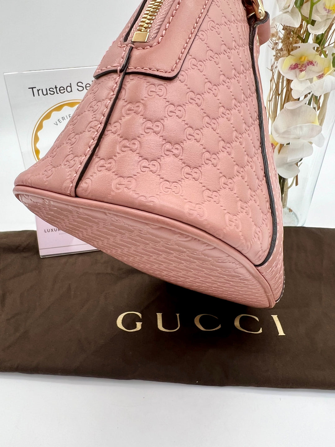 GUCCI MICROGUCCIMA MINI DOME 2 WAY BAG