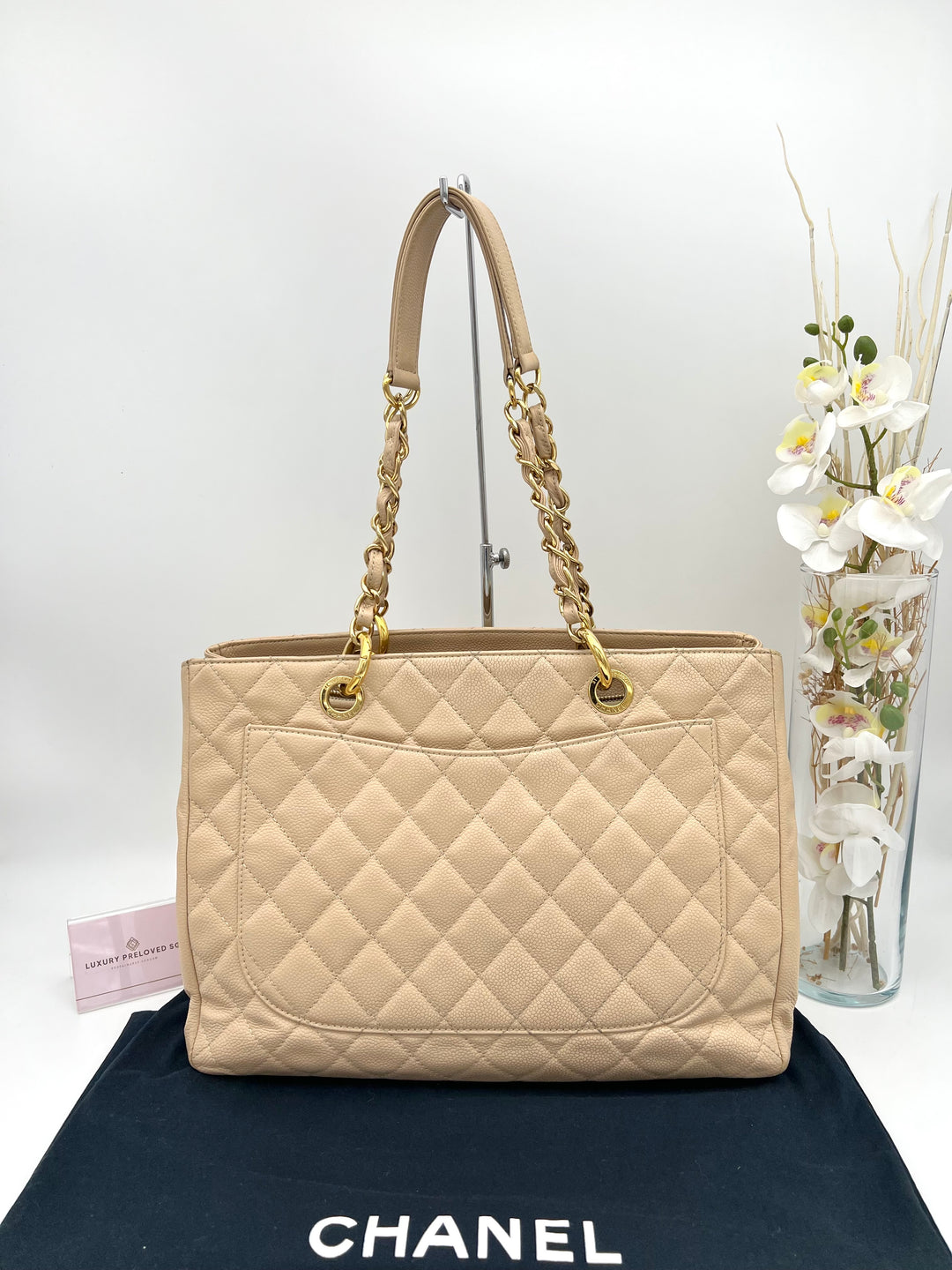 CHANEL SOFT CAVIAR GST