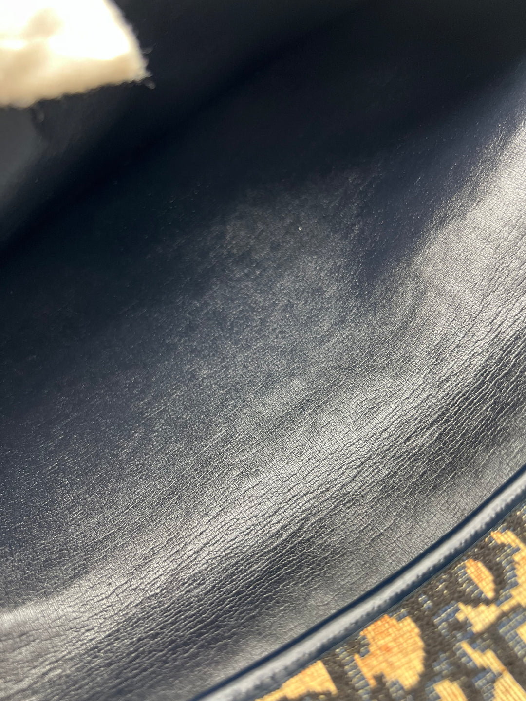 CHRISTIAN DIOR TROTTER CANVAS SHOULDER BAG