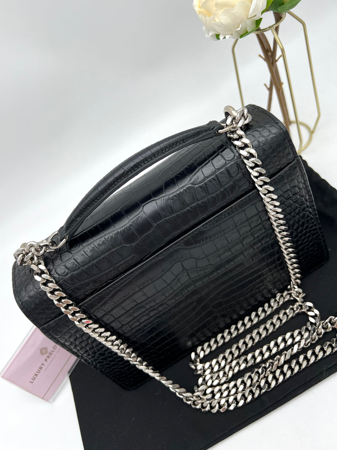 YVES SAINT LAURENT SUNSET CHAIN SHOULDER BAG