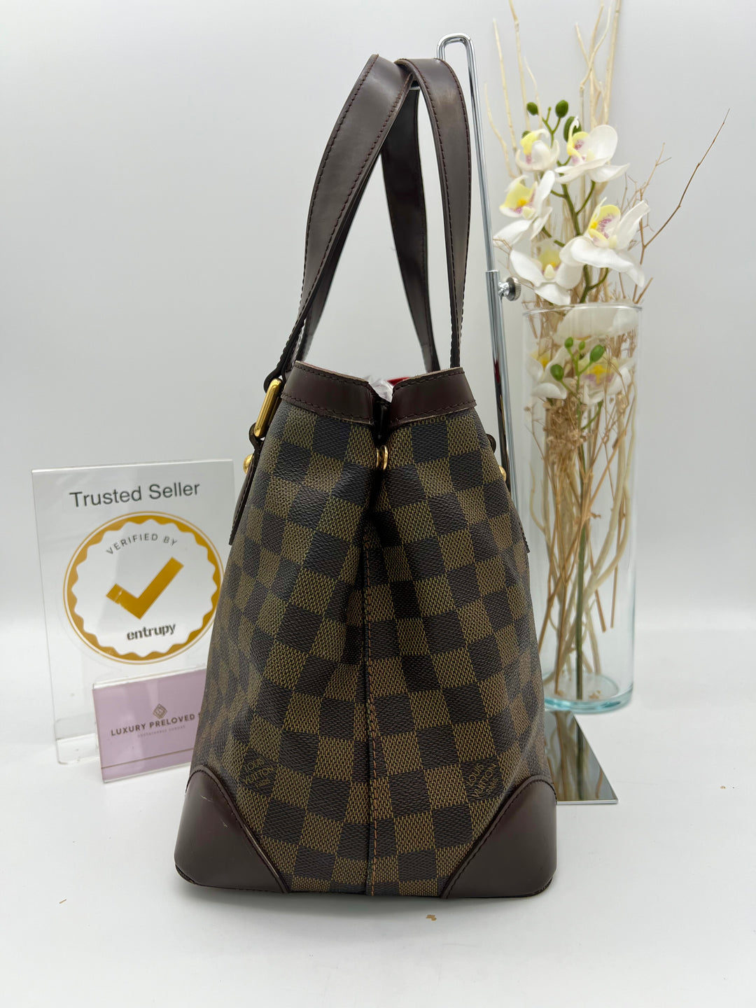 LOUIS VUITTON HAMPSTEAD PM DAMIER EBENE