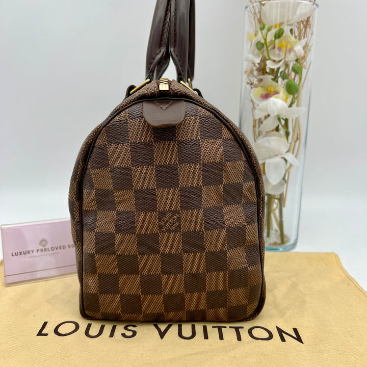 LOUIS VUITTON SPEEDY 25 DAMIER