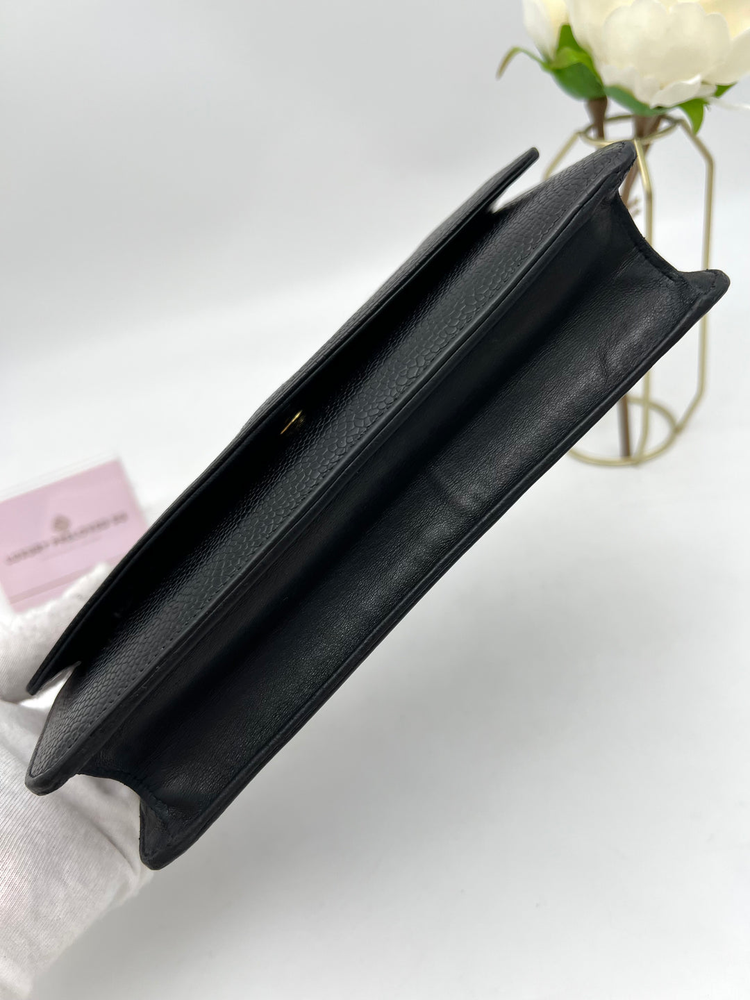 CHANEL CAVIAR TIMELESS CLUTCH