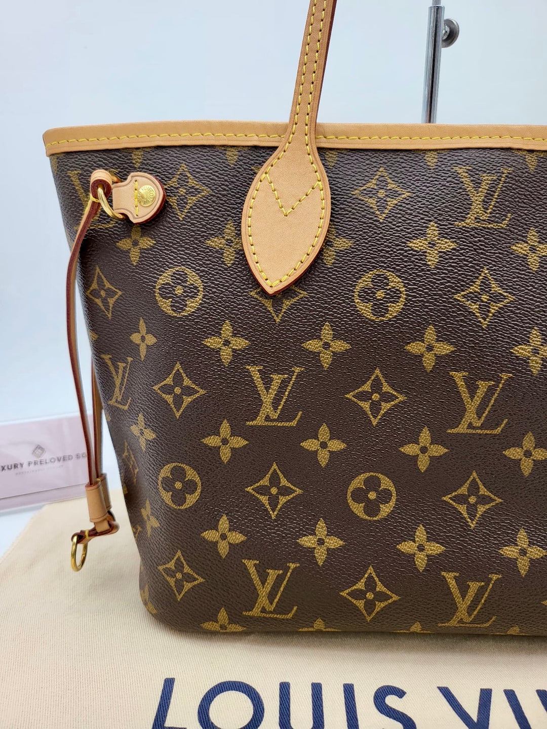 LOUIS VUITTON NEVERFULL PM MONOGRAM W/POUCH