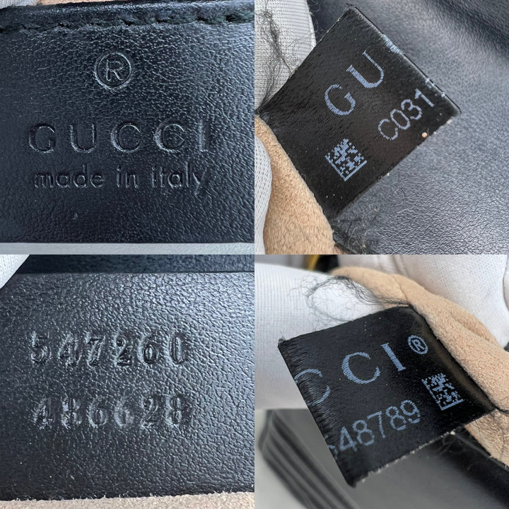 GUCCI GG MARMONT TOP HANDLE MINI CHAIN SHOULDER BAG