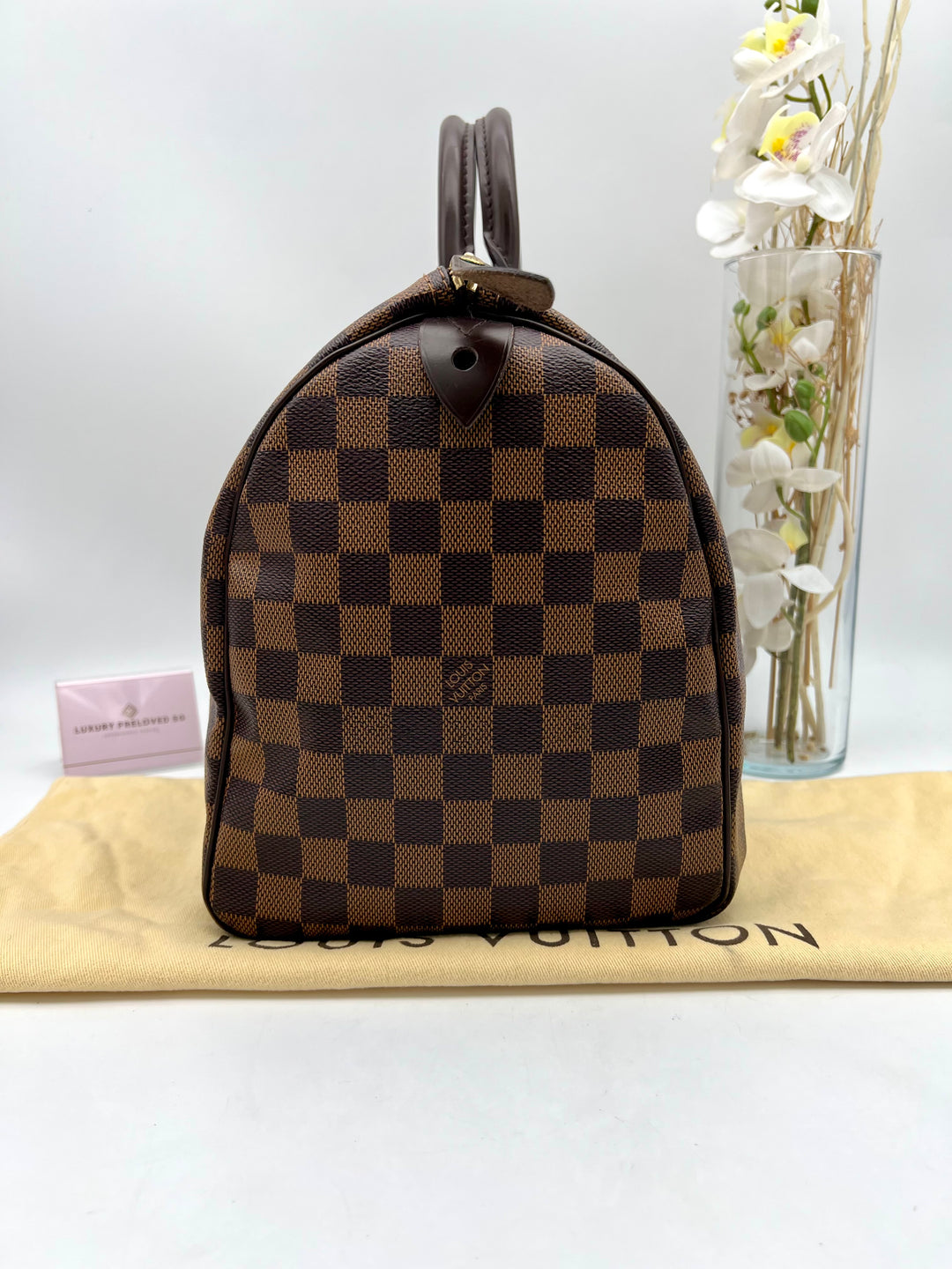 LOUIS VUITTON SPEEDY 35 DAMIER EBENE