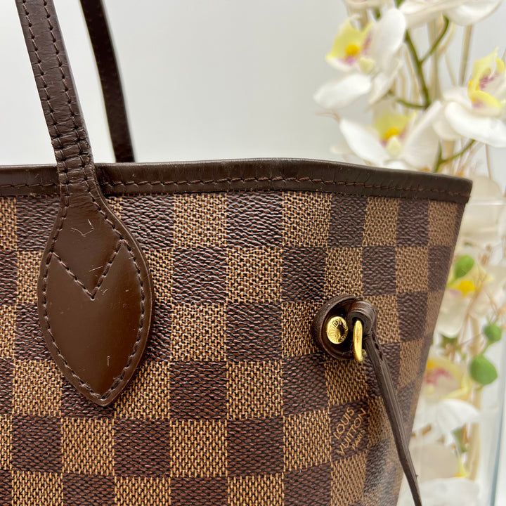 LOUIS VUITTON NEVERFULL MM DAMIER EBENE