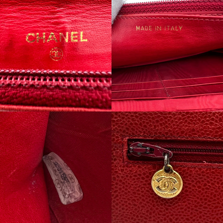 CHANEL CAVIAR TIMELESS CLUTCH