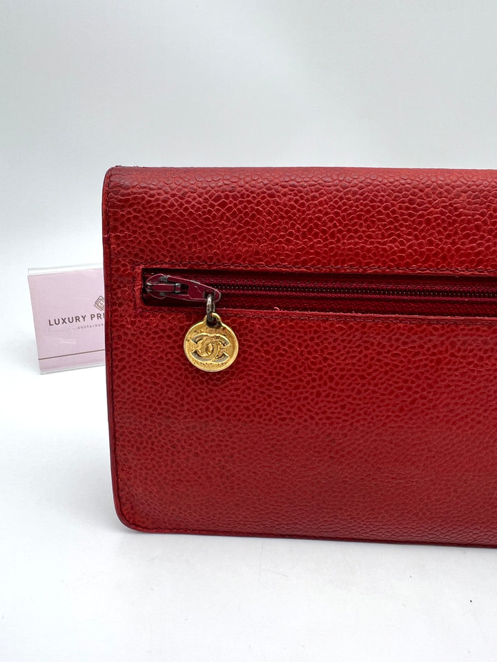 CHANEL CAVIAR TIMELESS CLUTCH