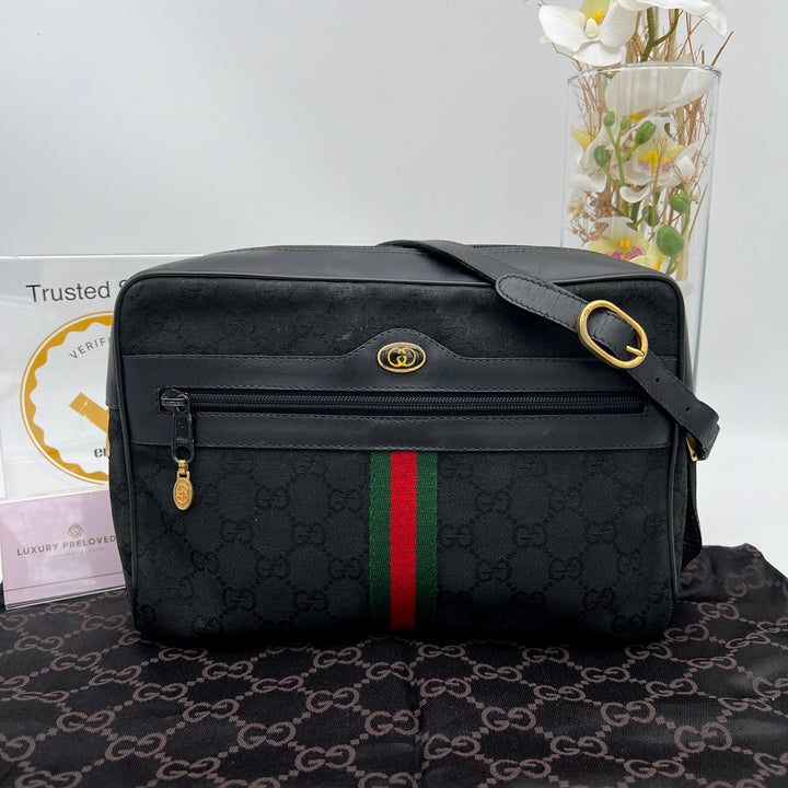 GUCCI VINTAGE OPHIDIA SLING BAG