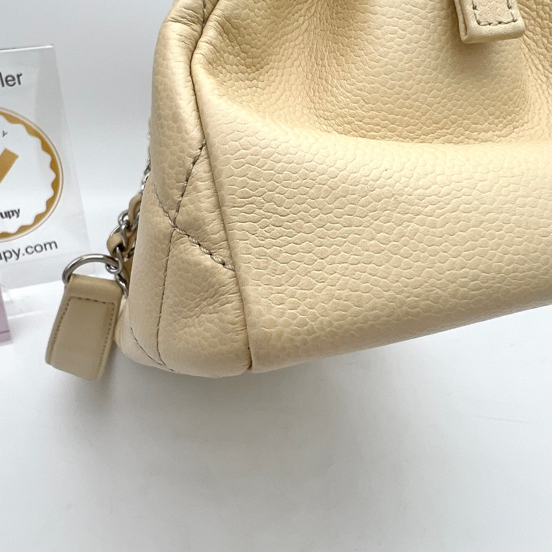 CHANEL SOFT CAVIAR PETIT TIMELESS TOTE PTT