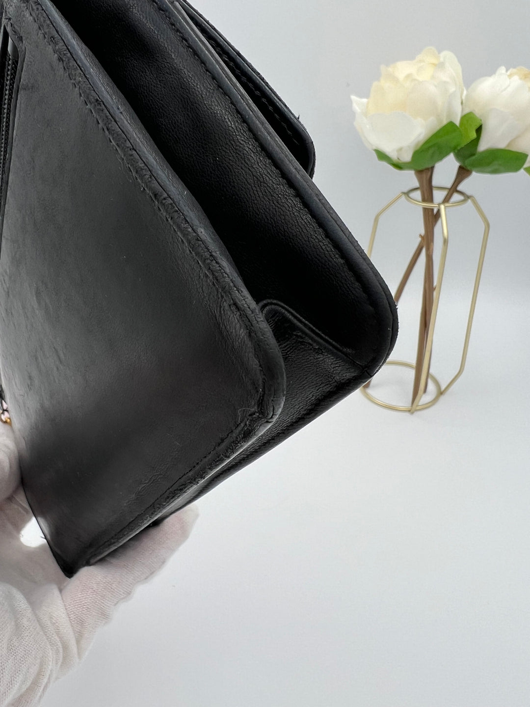CHANEL LAMBSKIN TIMELESS CLUTCH