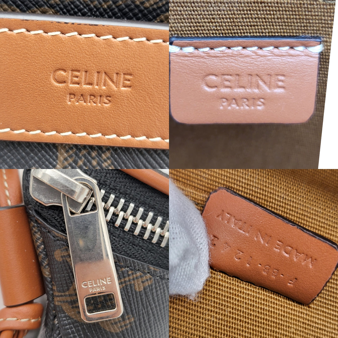 CELINE TRIOMPHE WALLET ON STRAP