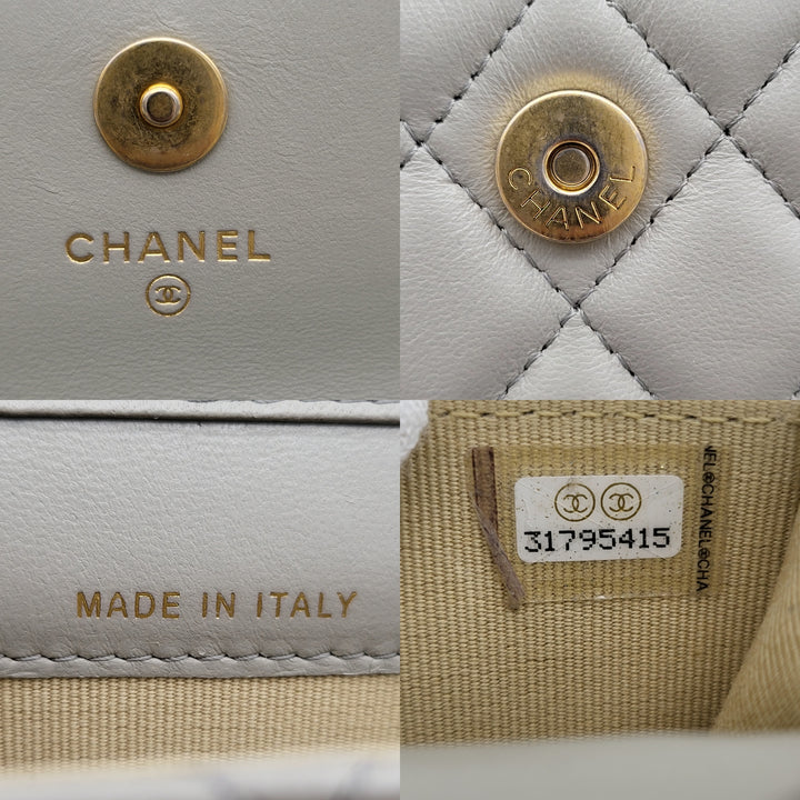 CHANEL PEARL CRUSH LAMBSKIN BELT BAG