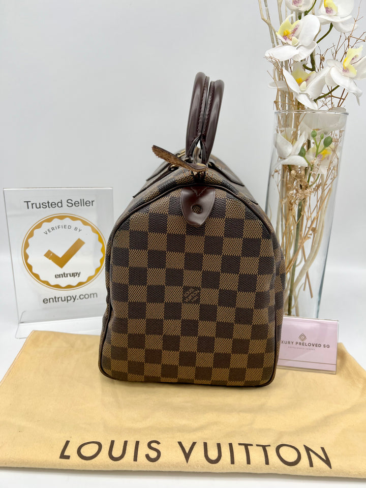 LOUIS VUITTON SPEEDY 30 DAMIER EBENE