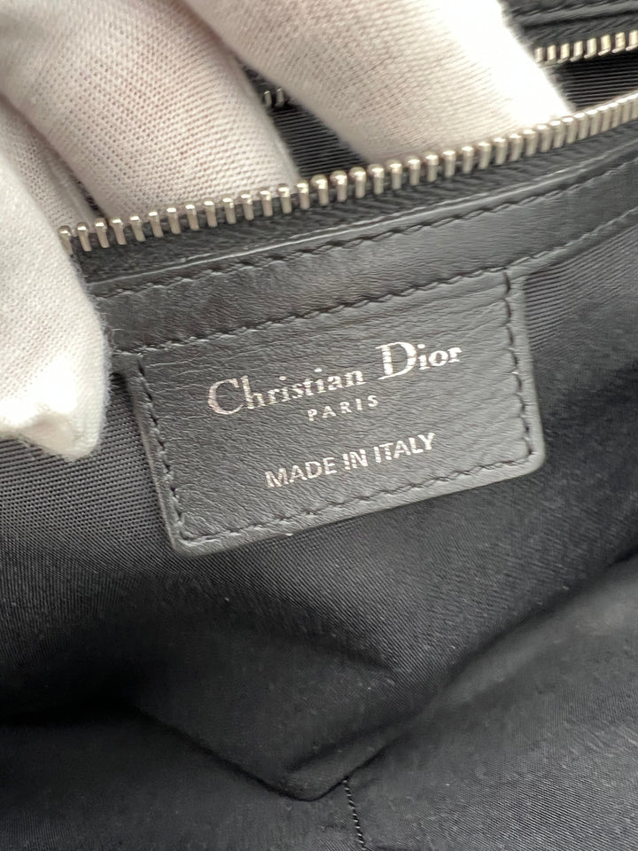 CHRISTIAN DIOR VINTAGE CANNAGE CANVAS TOTE