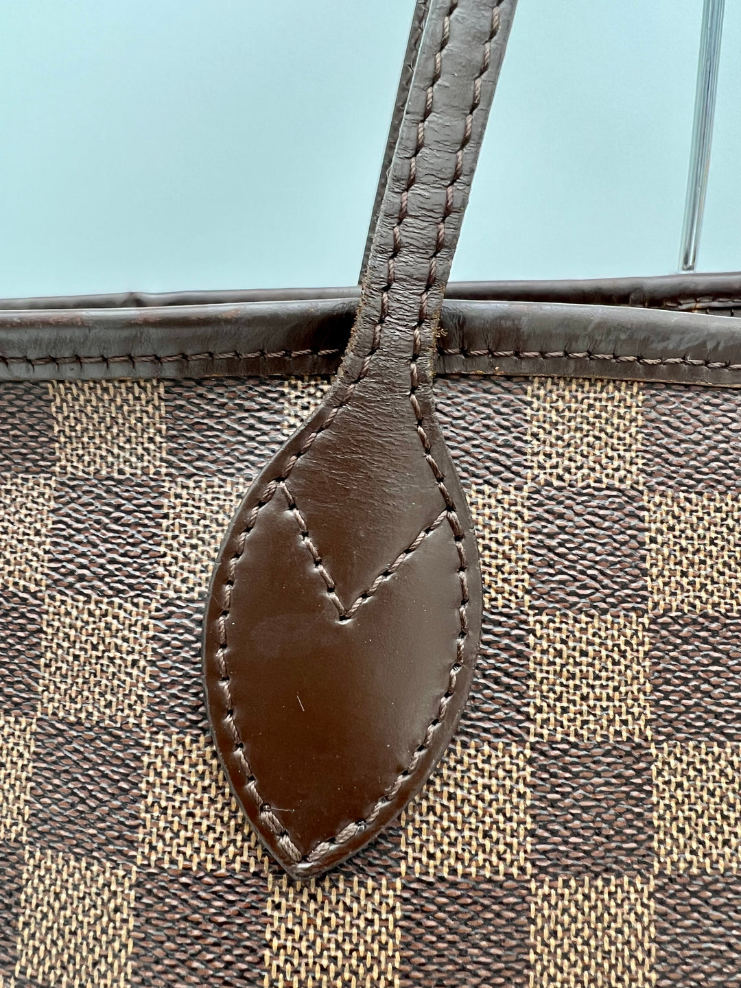 LOUIS VUITTON NEVERFULL MM DAMIER EBENE