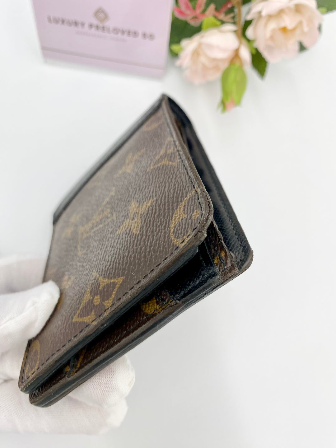 LOUIS VUITTON MONOGRAM MACASSAR BI FOLD WALLET