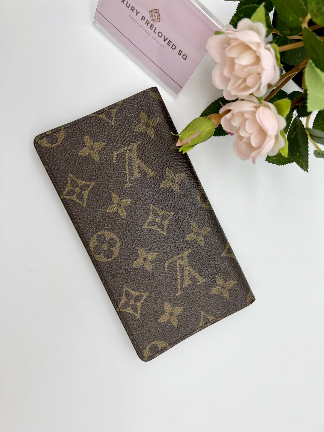 LOUIS VUITTON NOTEBOOK/CHEQUE COVER MONOGRAM