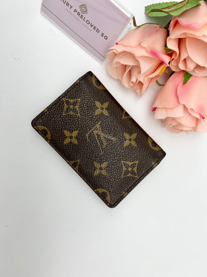 LOUIS VUITTON MONOGRAM POCKET ORGANISER