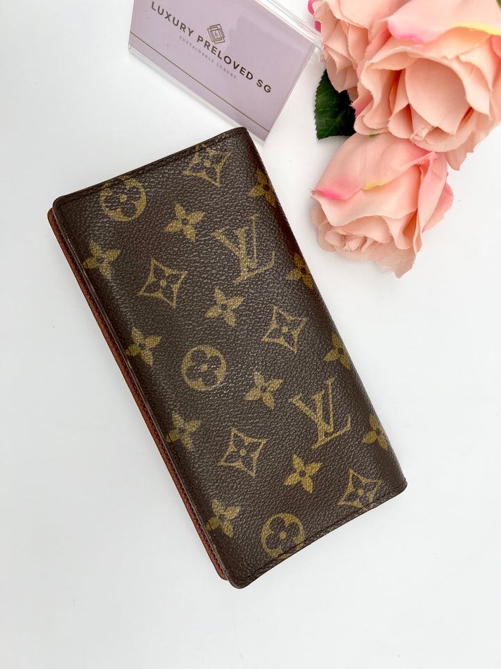 LOUIS VUITTON MONOGRAM BI FOLD LONG WALLET VINTAGE