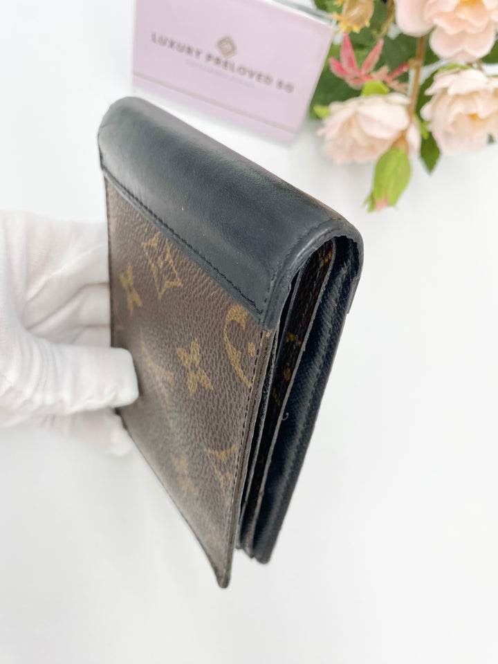 LOUIS VUITTON MONOGRAM MACASSAR BI FOLD WALLET