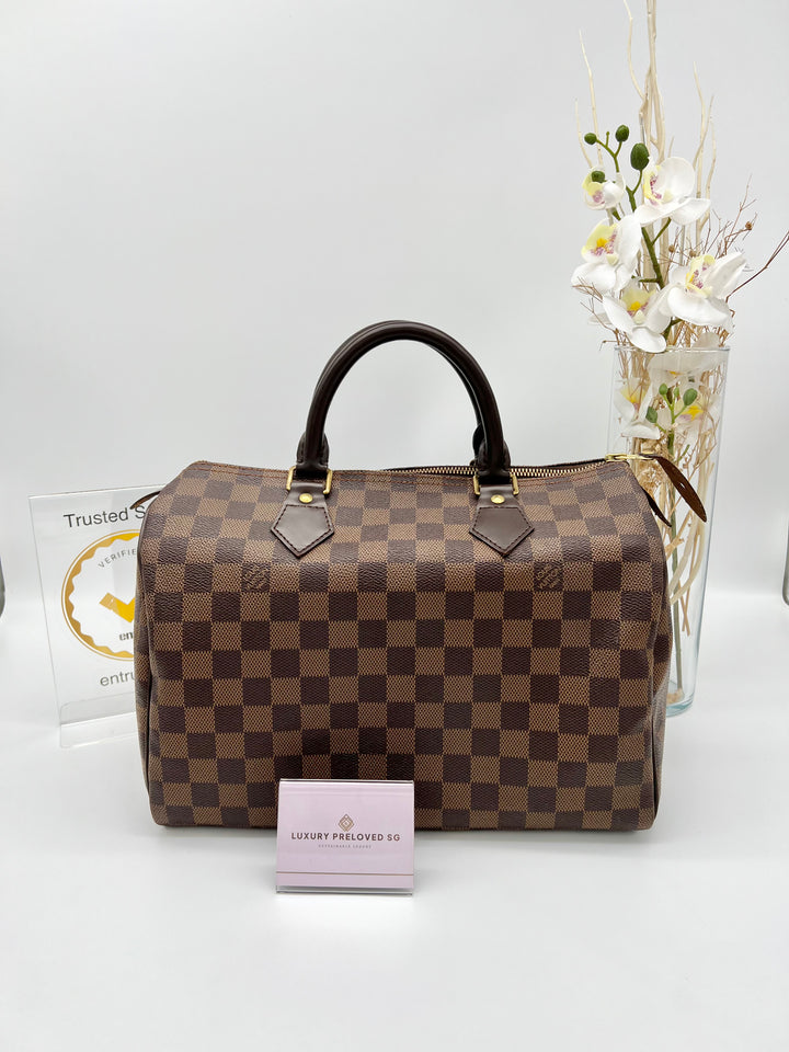 LOUIS VUITTON SPEEDY 30 DAMIER EBENE