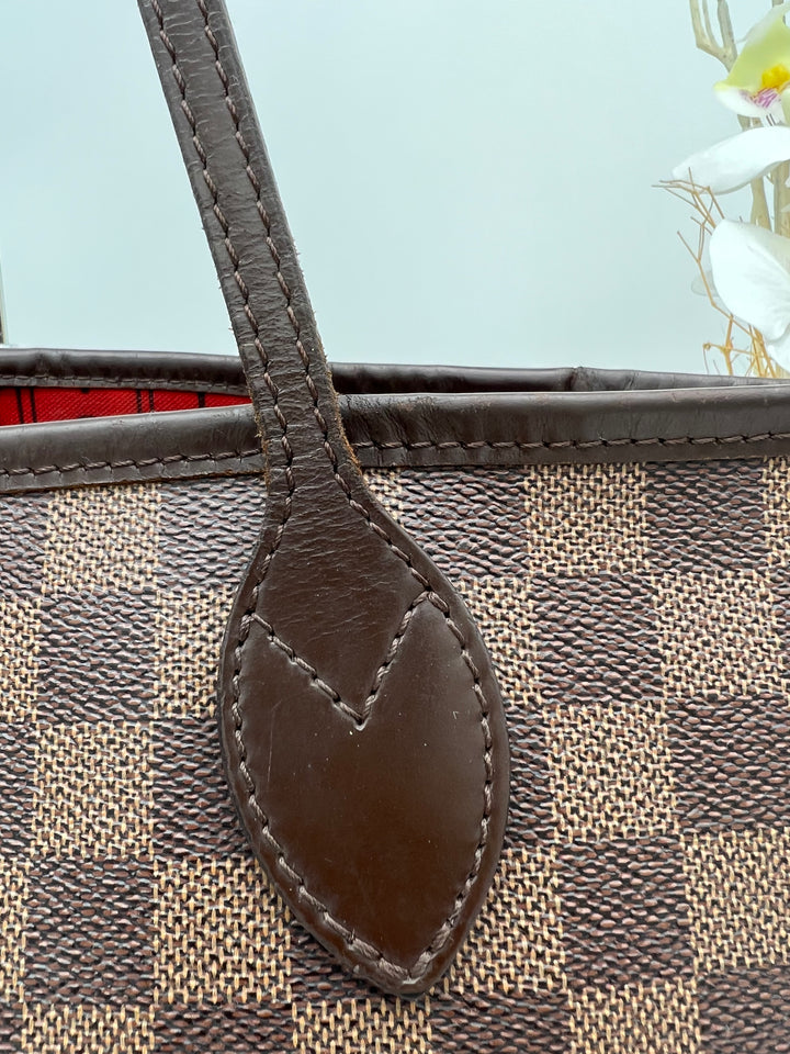 LOUIS VUITTON NEVERFULL MM DAMIER EBENE