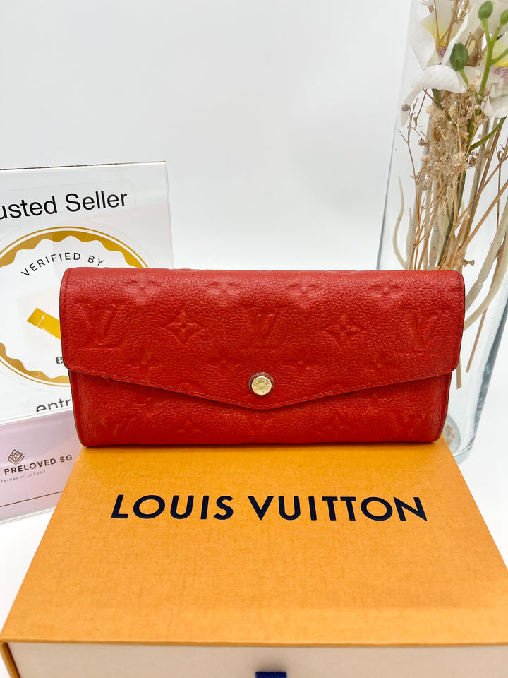 LOUIS VUITTON EMPRIENTE WALLET