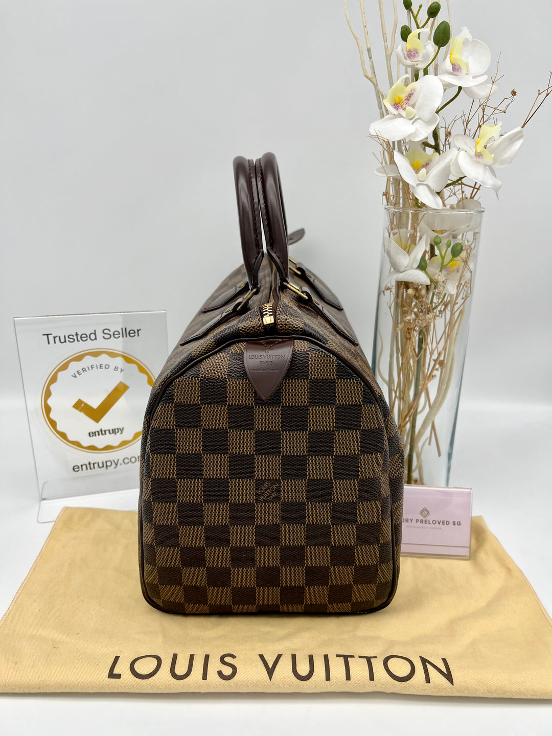 LOUIS VUITTON SPEEDY 30 DAMIER EBENE