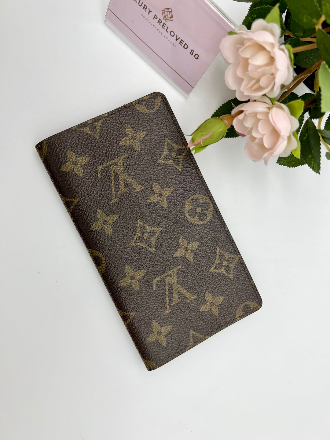 LOUIS VUITTON NOTEBOOK/CHEQUE COVER MONOGRAM