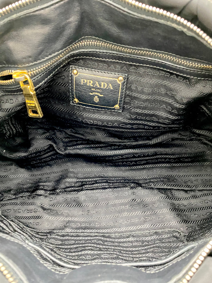 PRADA GAUFRE 2 WAY BAG ( no strap )