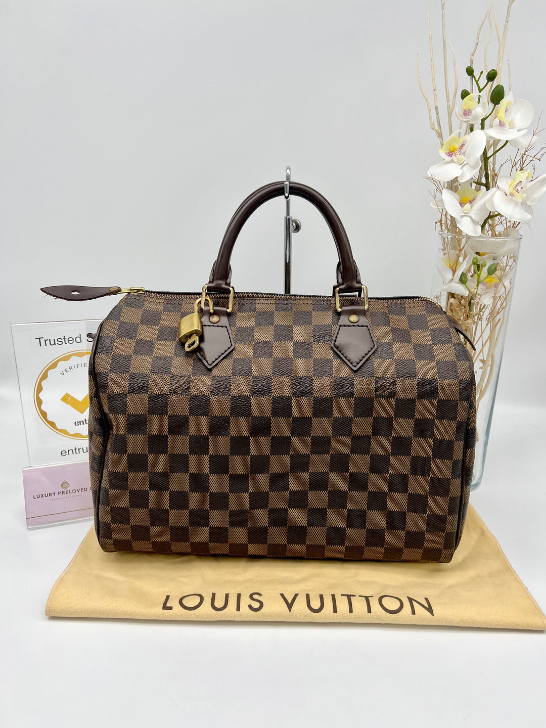 LOUIS VUITTON SPEEDY 30 DAMIER EBENE